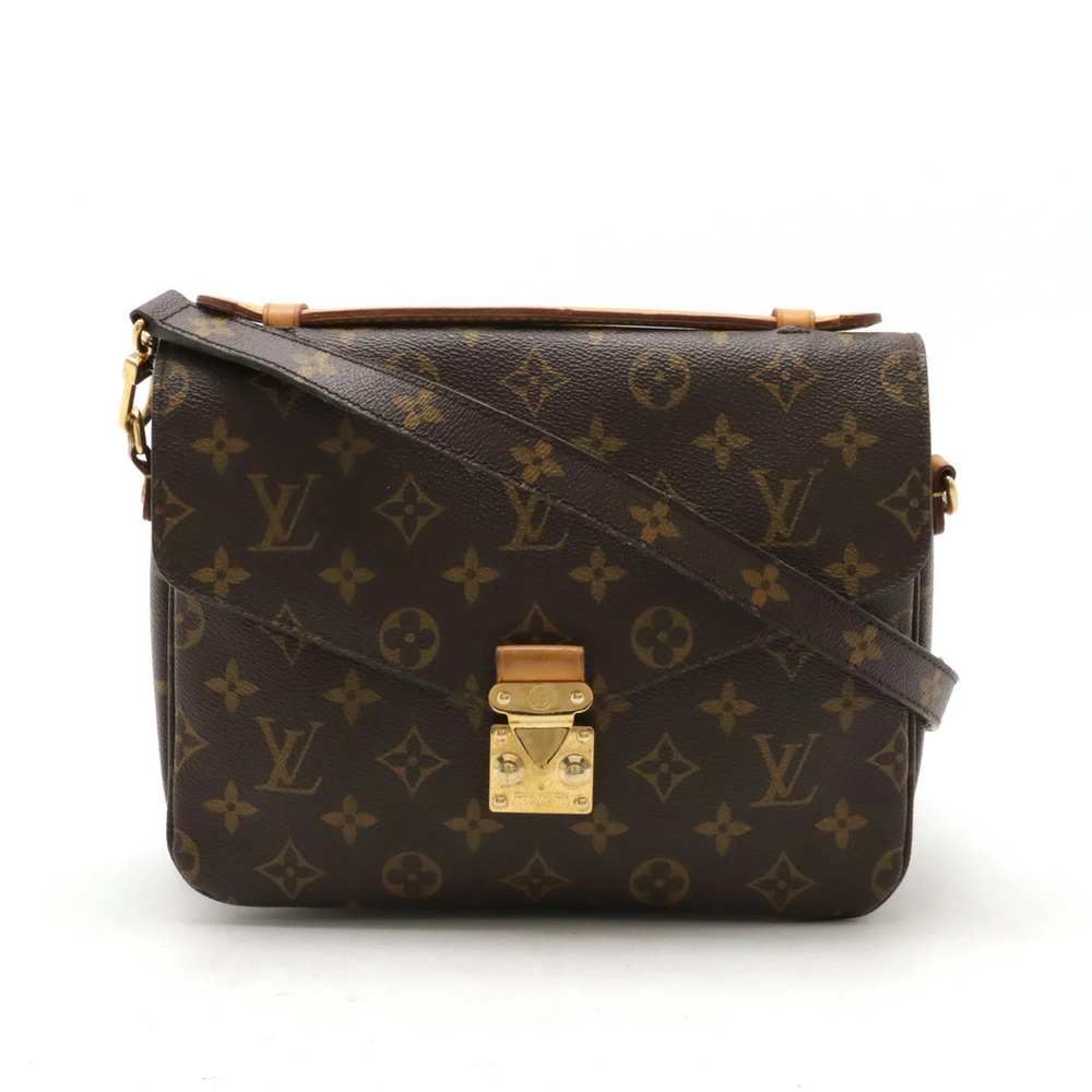 LOUIS VUITTON Monogram Pochette Metis Bag Shoulder Handbag Clutch